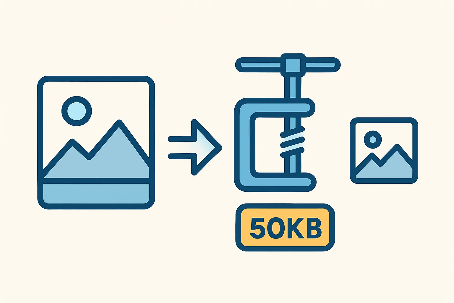 Image Compressor to 50KB - Fast & Free Guide – illustration