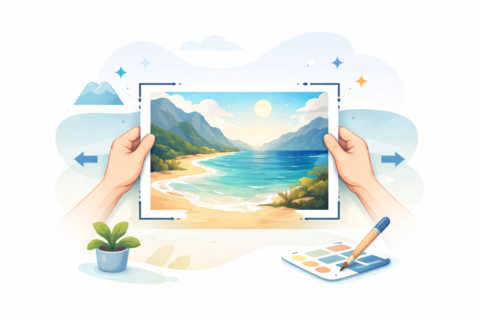 Uncrop AI: Expand Photos Beyond Their Borders – illustration